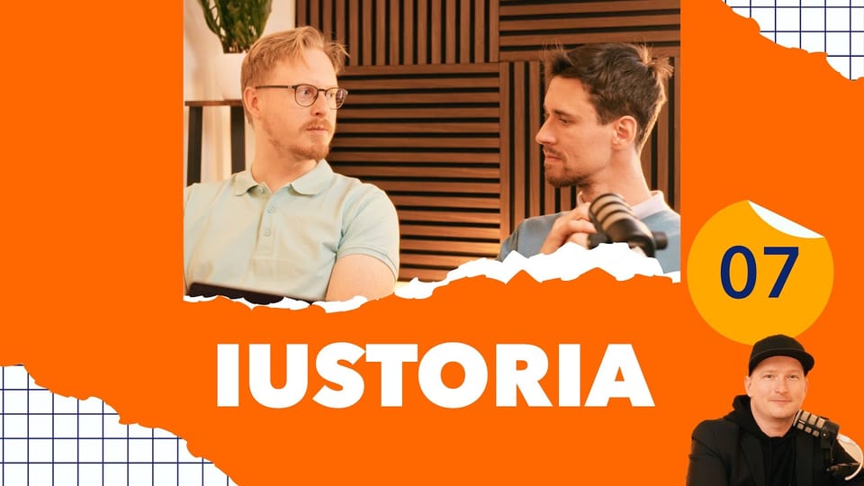 IUSTORIA dans le podcast de Jiří Urban